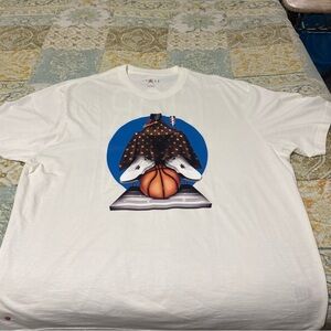 AIR JORDAN MENS ARTIST SERIES T-SHIRT COLOR SAIL SIZE XXL NEW NO TAG!!!
